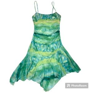 Vintage | Dresses | Vtg Xoxo Green Blue Asymmetrical Fairy Dress S | Poshmark Vintage | Dresses | Vtg Xoxo Green Blue Asymmetrical Fairy Dress S | Poshmark